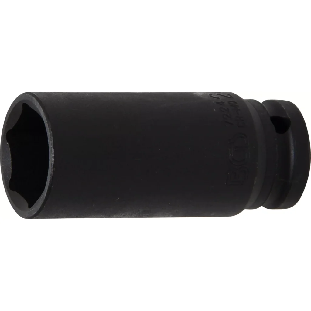 Rázový nástrčný klíč, šestihranný, 1/2", 24 mm - B7224