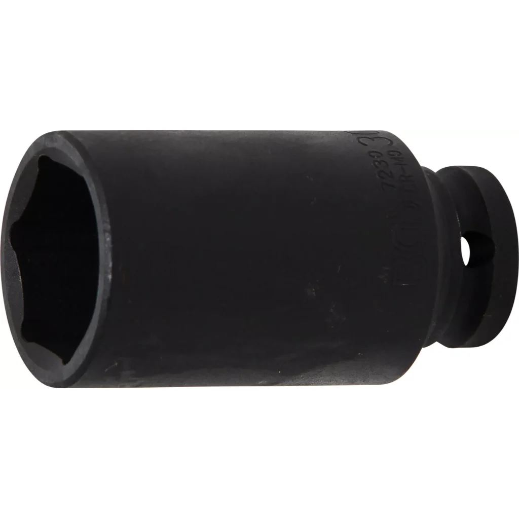 Rázový nástrčný klíč, šestihranný, 1/2", 30 mm - B7230