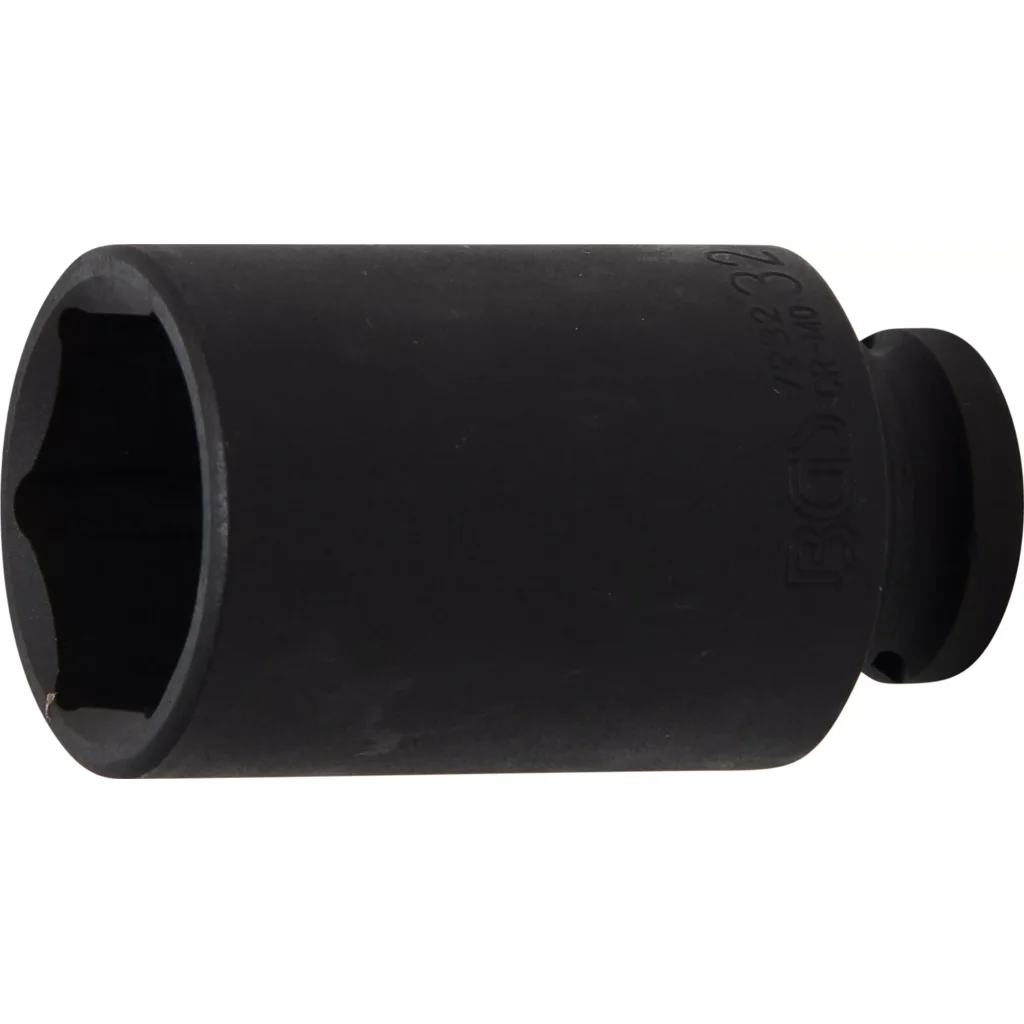 Rázový nástrčný klíč, šestihranný, 1/2", 32 mm - B7232