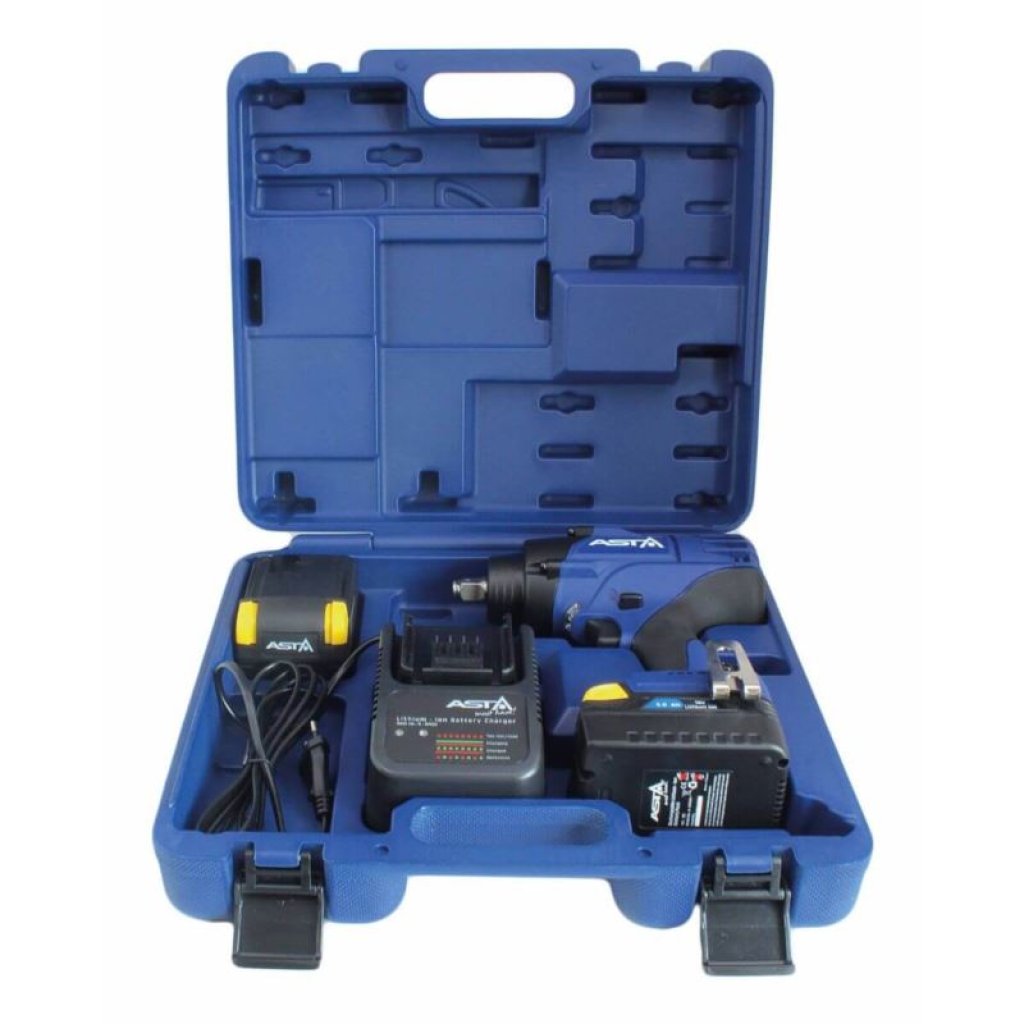 Rázový utahovák 1/2", 18 V, 1250 Nm, 2x baterie - ABA1250