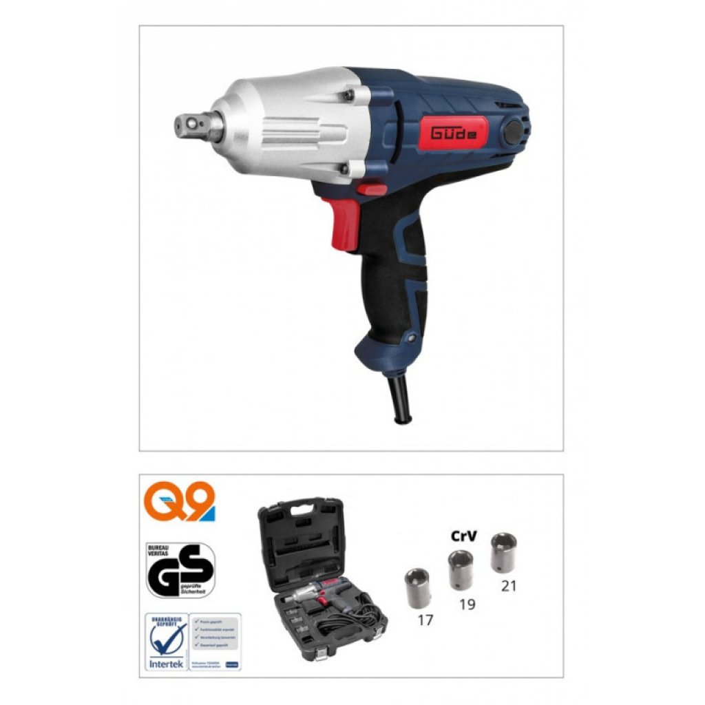 Rázový utahovák Güde ESS 350, elektrický 1/2"