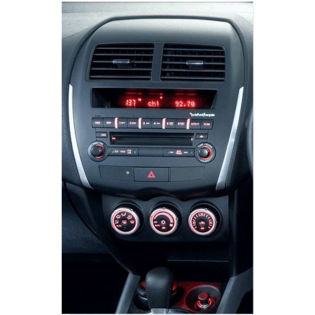 Redukce pro 10" autorádio Citroën C4 Aircross, Mitsubishi Outlander ASX, Peugeot 4008