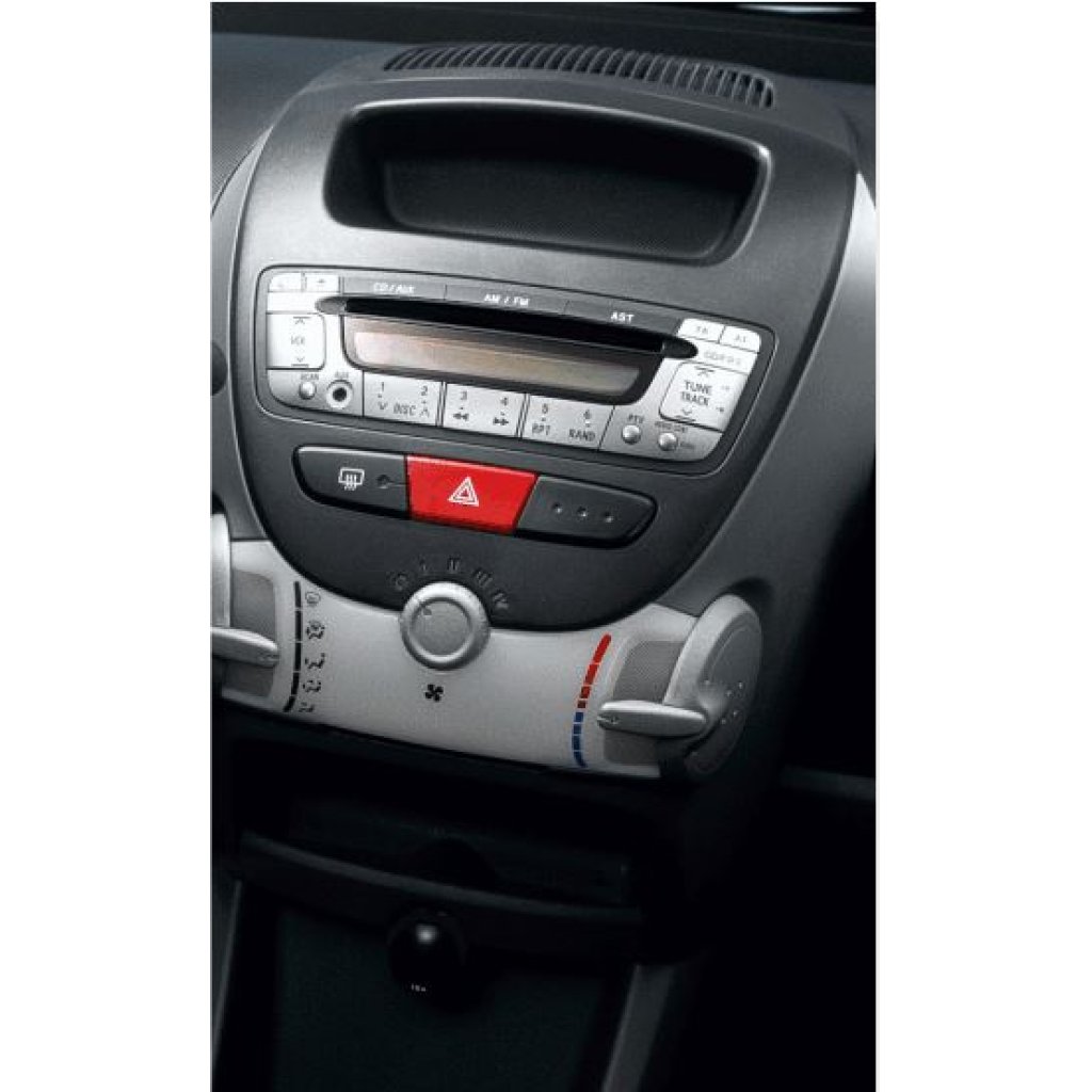 Redukce pro 10" autorádio PEUGEOT(107) 2005-2014/CITROEN C1 2005-2014/TOYOTA Aygo 2005-2014