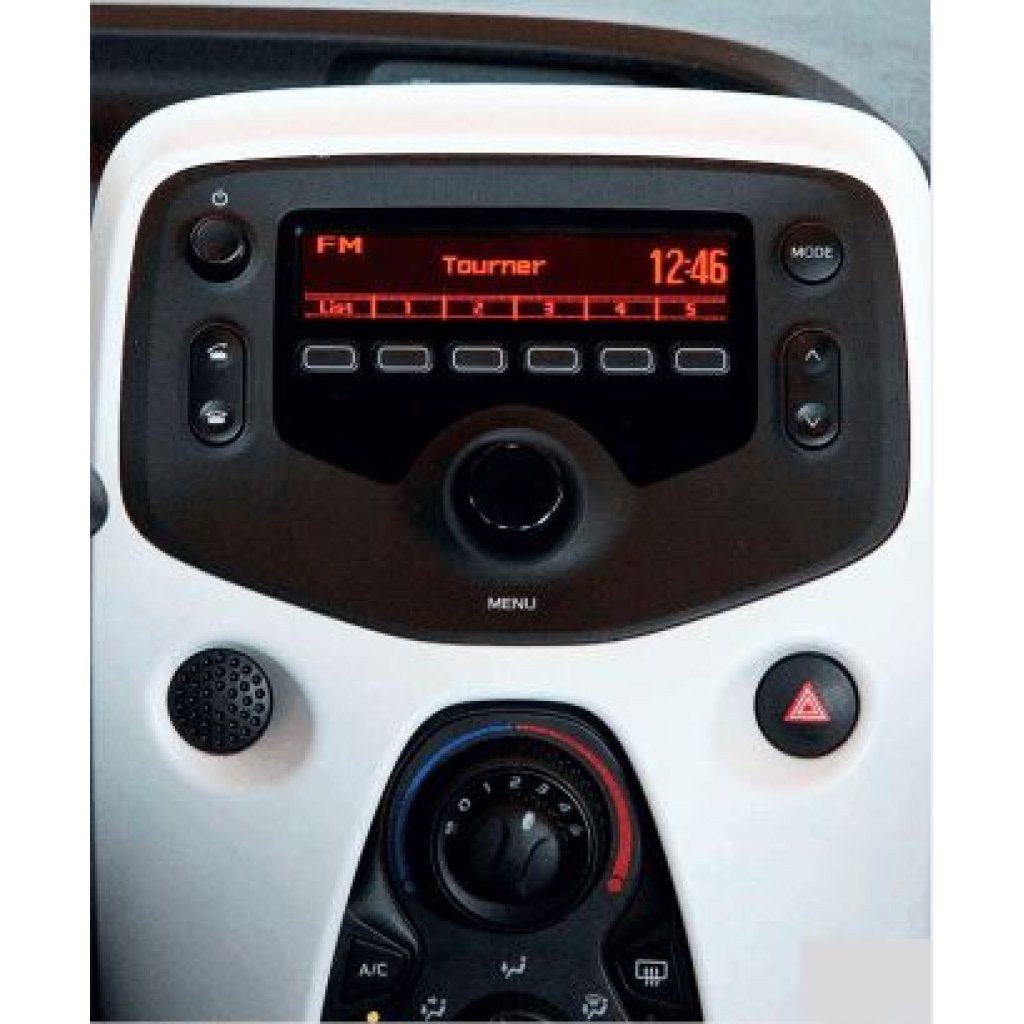 Redukce pro 10" autorádio PEUGEOT(108) 2014+ / CITROEN C1 2014+ / TOYOTA Aygo 2014+