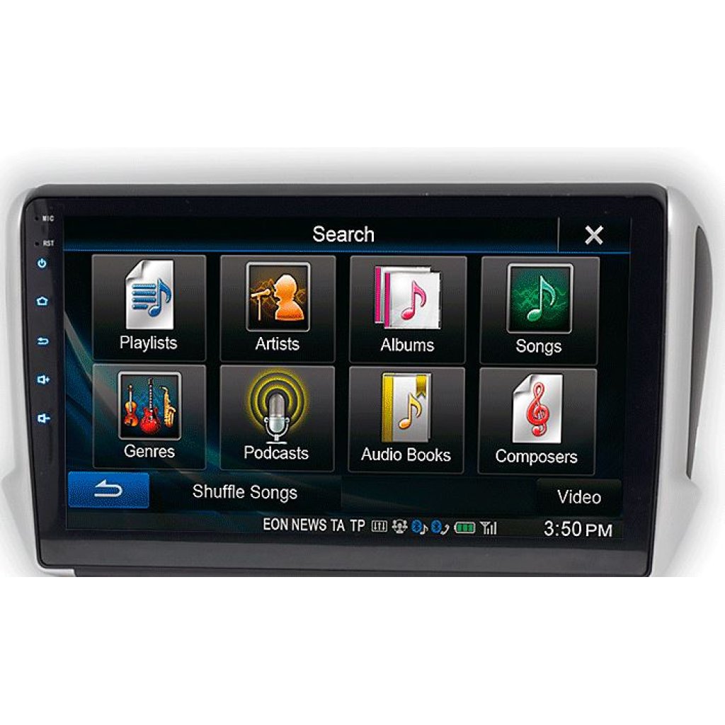 Redukce pro 10" autorádio Peugeot 2008 2013-