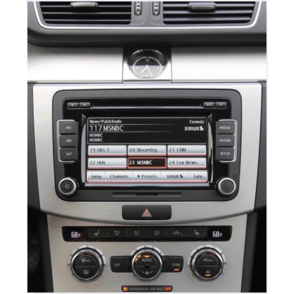 Redukce pro 10" autorádio VW Passat B7, CC