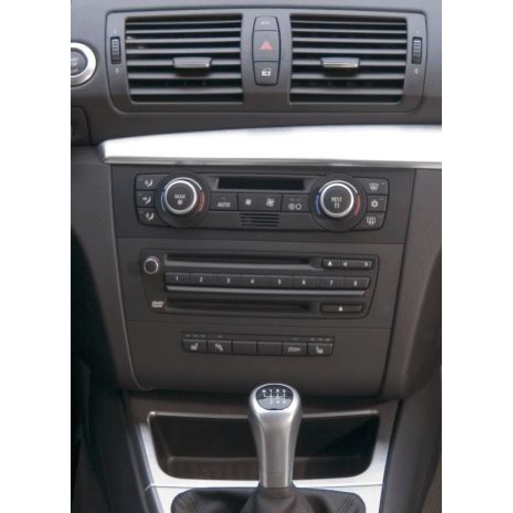 Redukce pro 9" autorádio BMW 1 (2007-2013) s automatickou klimatizací