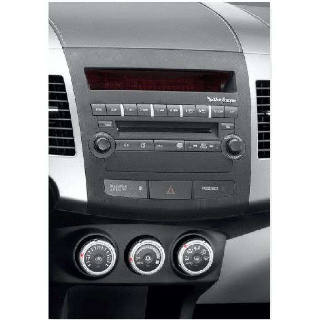 Redukce pro 9" autorádio Citroën C-Crosser, Mitsubishi Outlander, Peugeot 4007