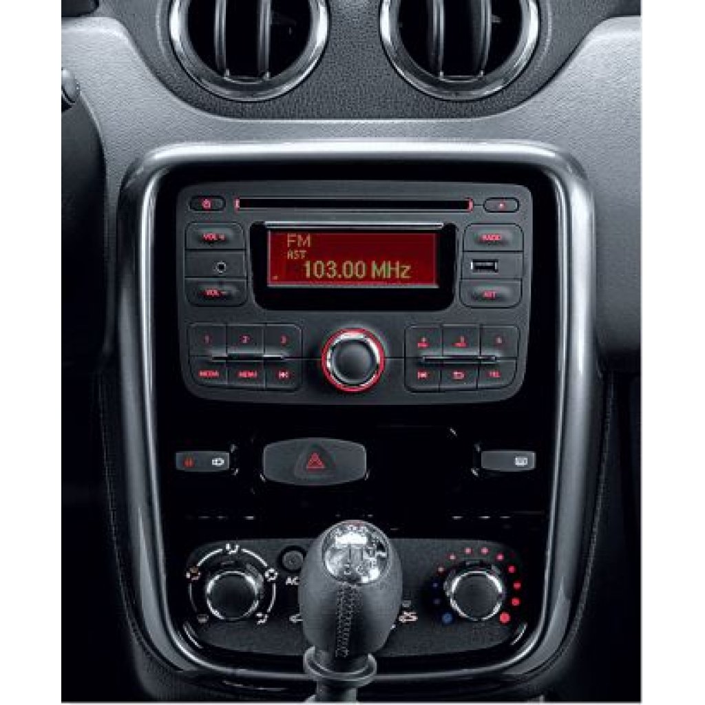 Redukce pro 9" autorádio Dacia Lodgy, Dokker, Duster, Logan 2012-