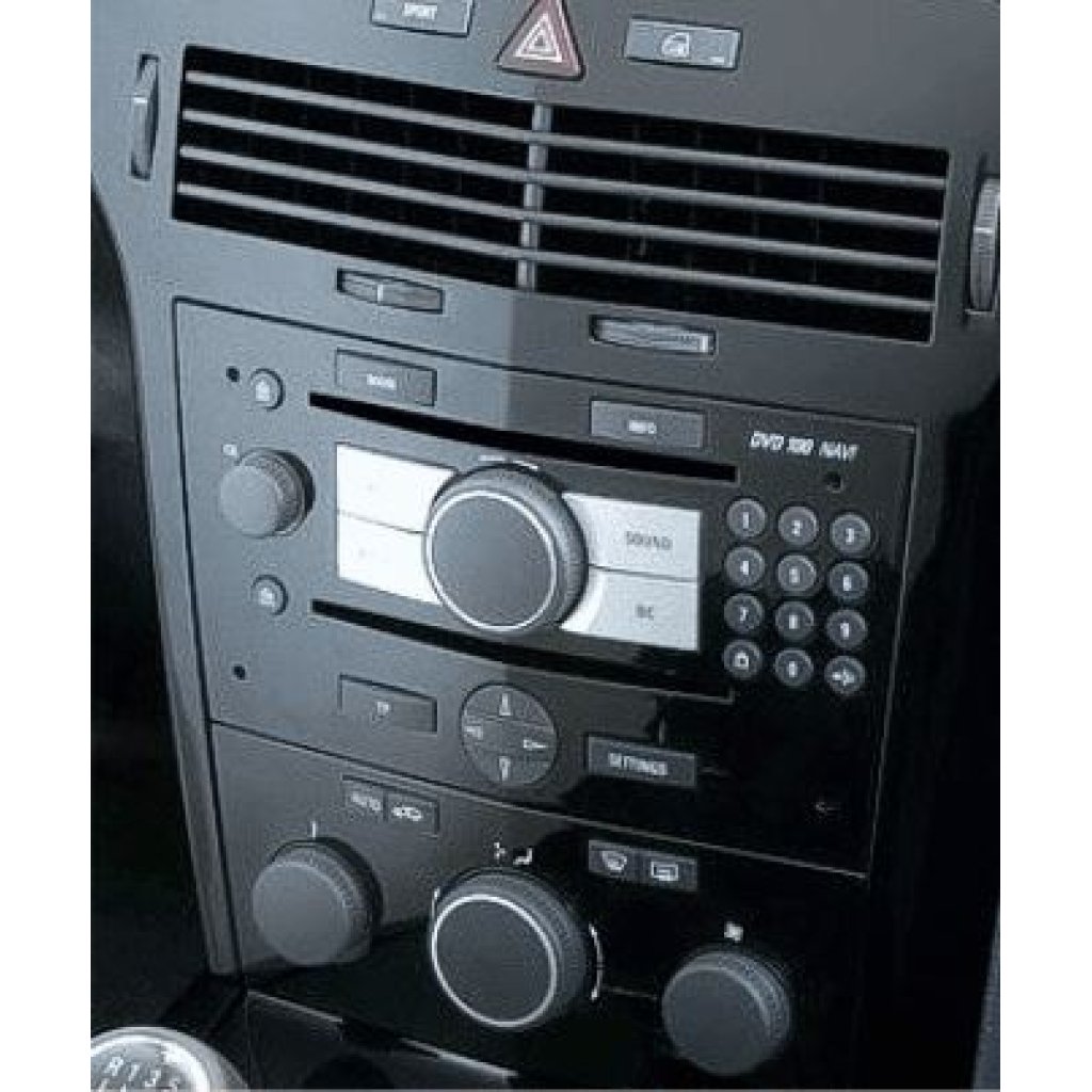 Redukce pro 9" autorádio OPEL Astra (H), Antara, Corsa (D), Zafira (B)