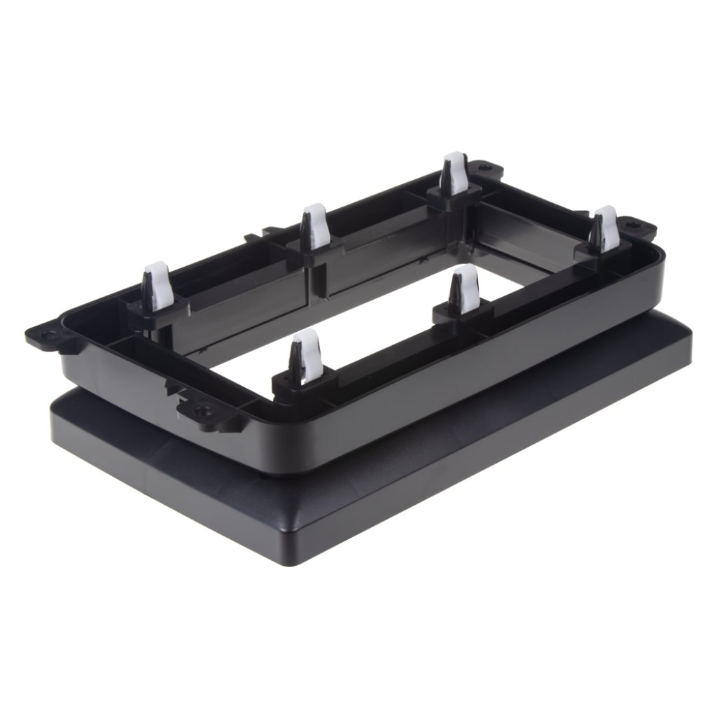 Redukce pro 9" autorádio Škoda Octavia II, VW Touran, Golf5, Roomster (jen2DIN), Passat B7, Caddy