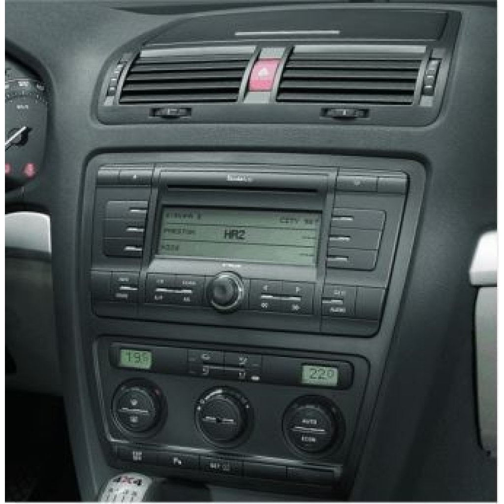 Redukce pro 9" autorádio Škoda Octavia II,Yeti 05/2009-