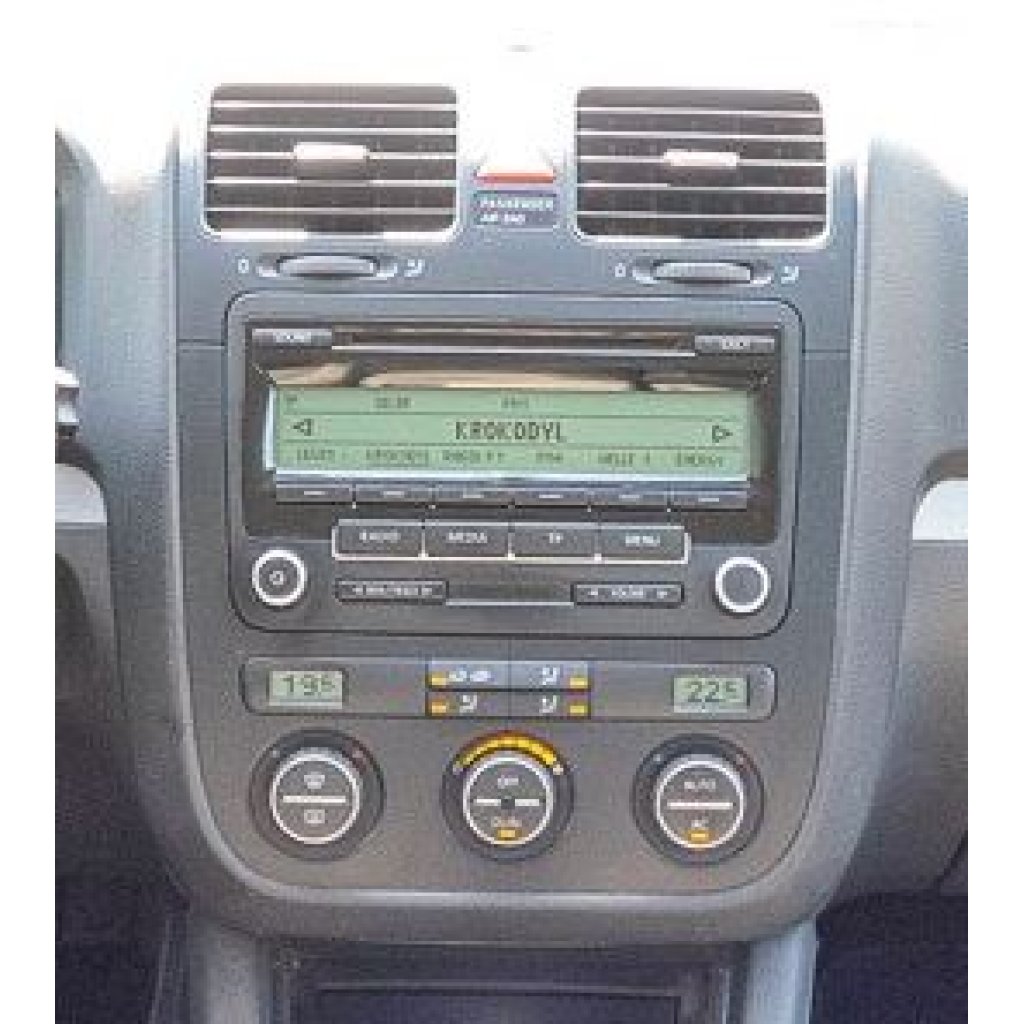 Redukce pro 9" autorádio VW Golf VI 2008-2015