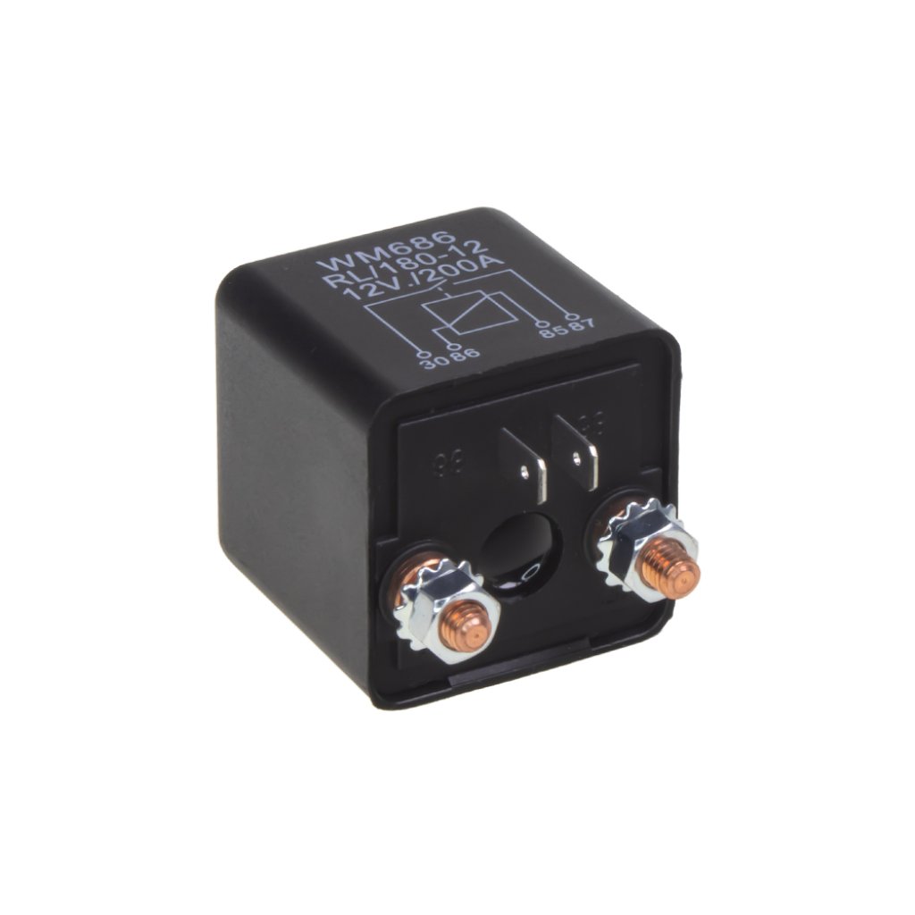 Relé pro dobíjení druhé baterie 12V/200A