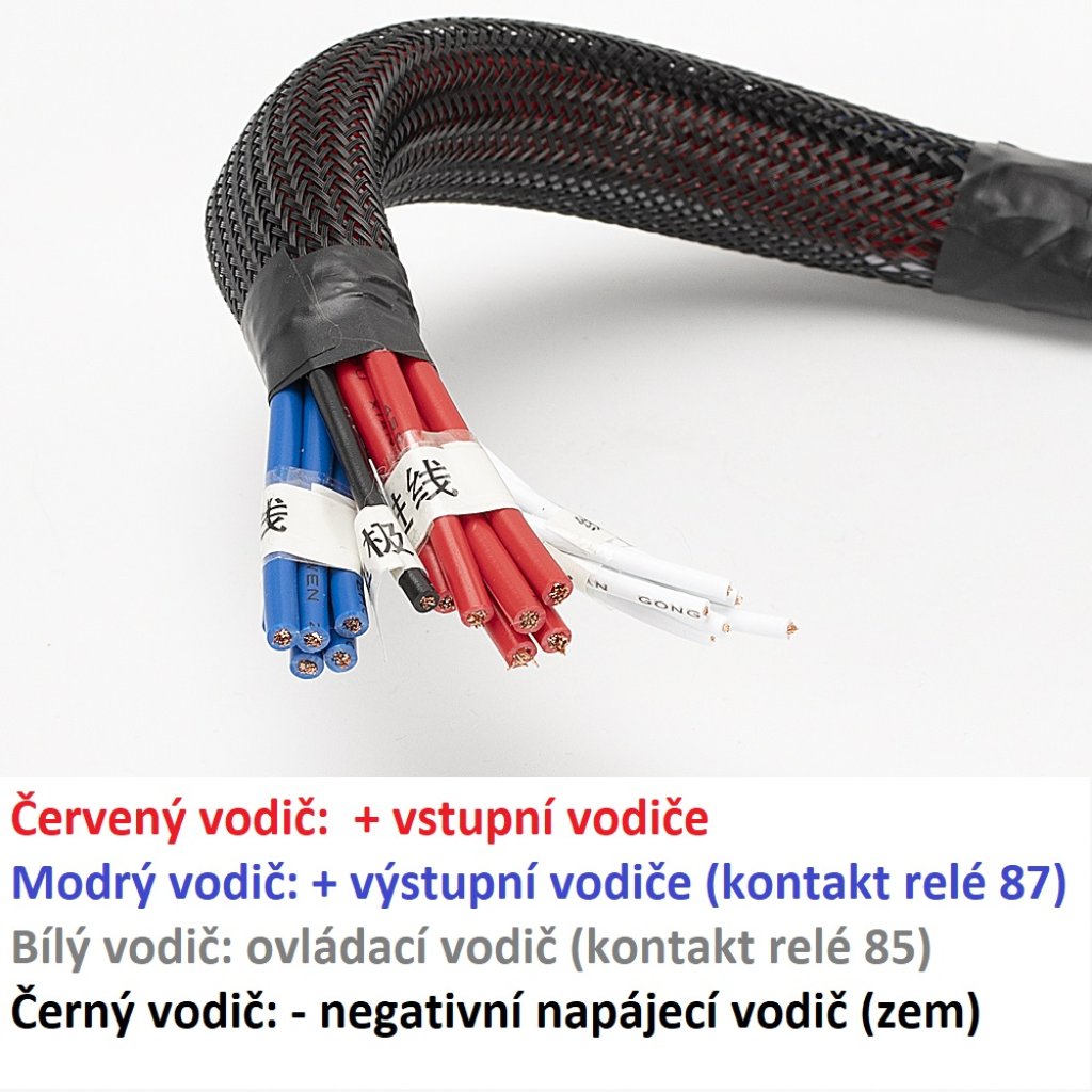 Reléový a pojistkový box 6 / 6, osazený