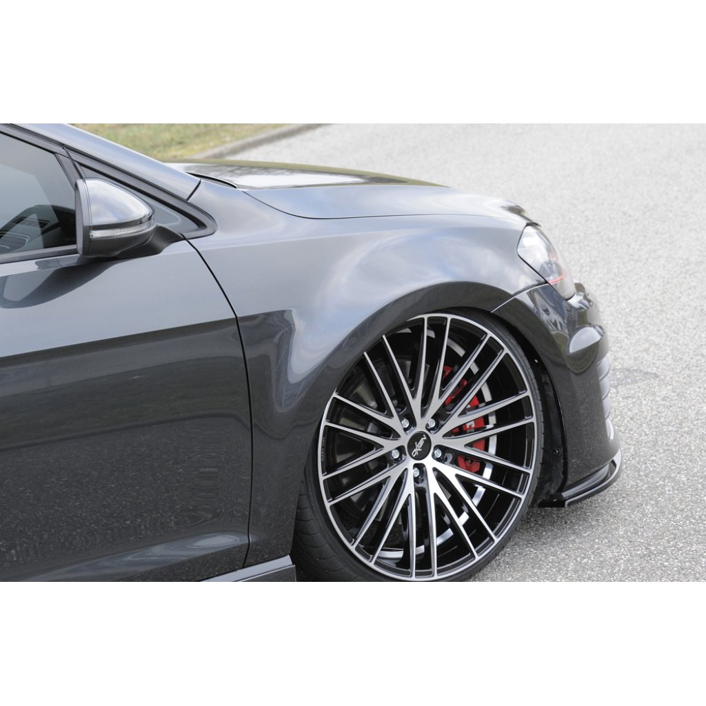 Rieger blatník pro extrémní snížení pro Volkswagen Golf 7 vč. GTD, GTI, GTI Clubsport, R 3-dvéř., 5-dvéř. před faceliftem, 02/16-, 04/13-12/16, 06/13-12/16, 10/12-12/16, 12/13-12/16, plast ABS bez povrchové úpravy, mont. strana levá