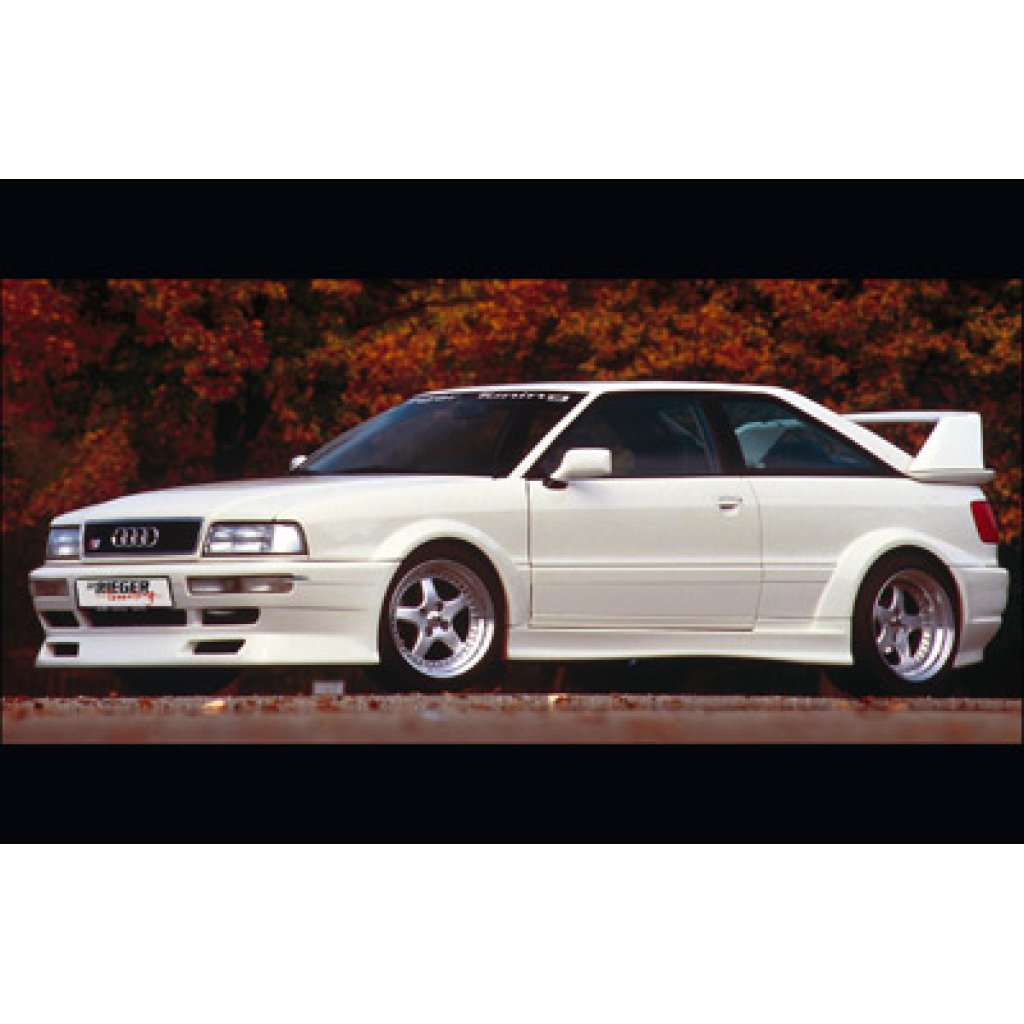 Rieger blatník widebody II (RT03) pro Audi 80 89 kupé, GFK (laminát), mont. strana pravá