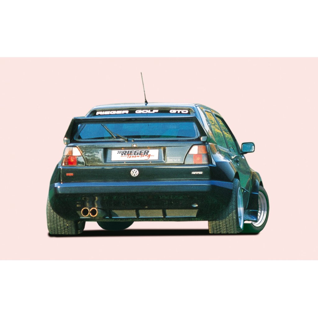 Rieger boční díly zadního křídla pro Volkswagen Golf 2, GFK (laminát)