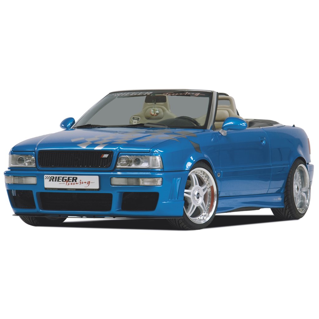 Rieger boční práh mont. strana levá pro Audi 80 89 kabriolet, kupé, plast ABS bez povrchové úpravy