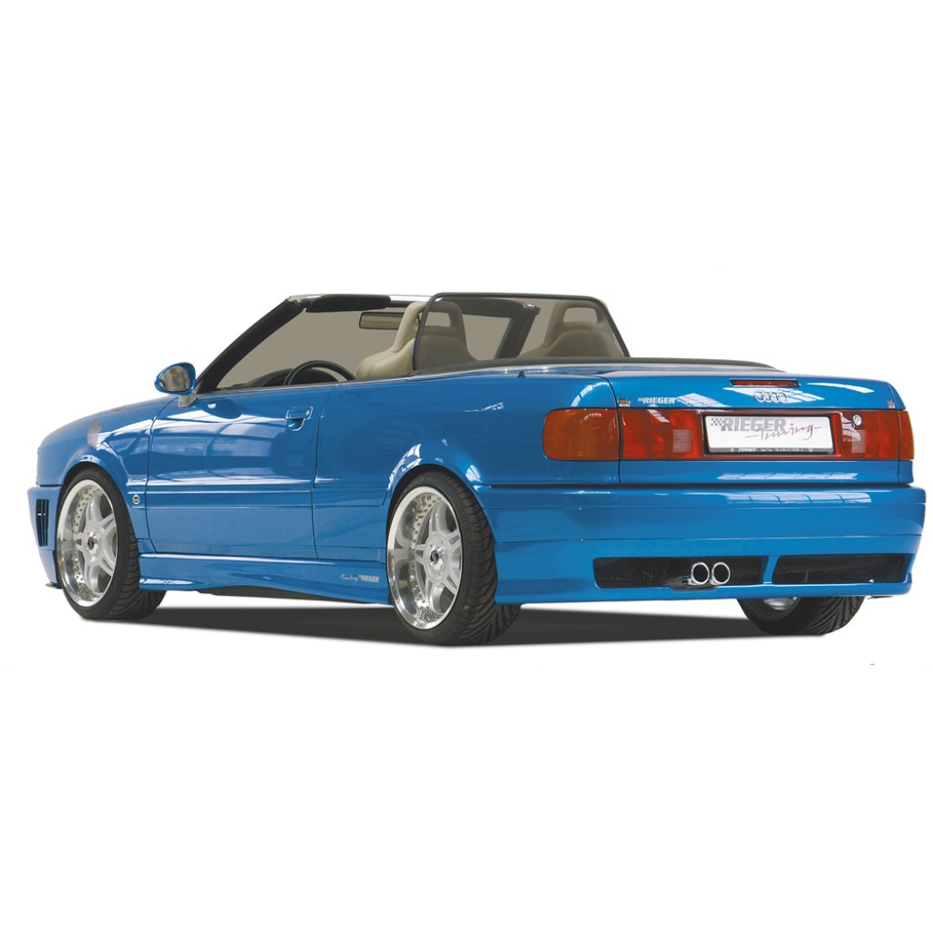 Rieger boční práh mont. strana levá pro Audi 80 89 kabriolet, kupé, plast ABS bez povrchové úpravy