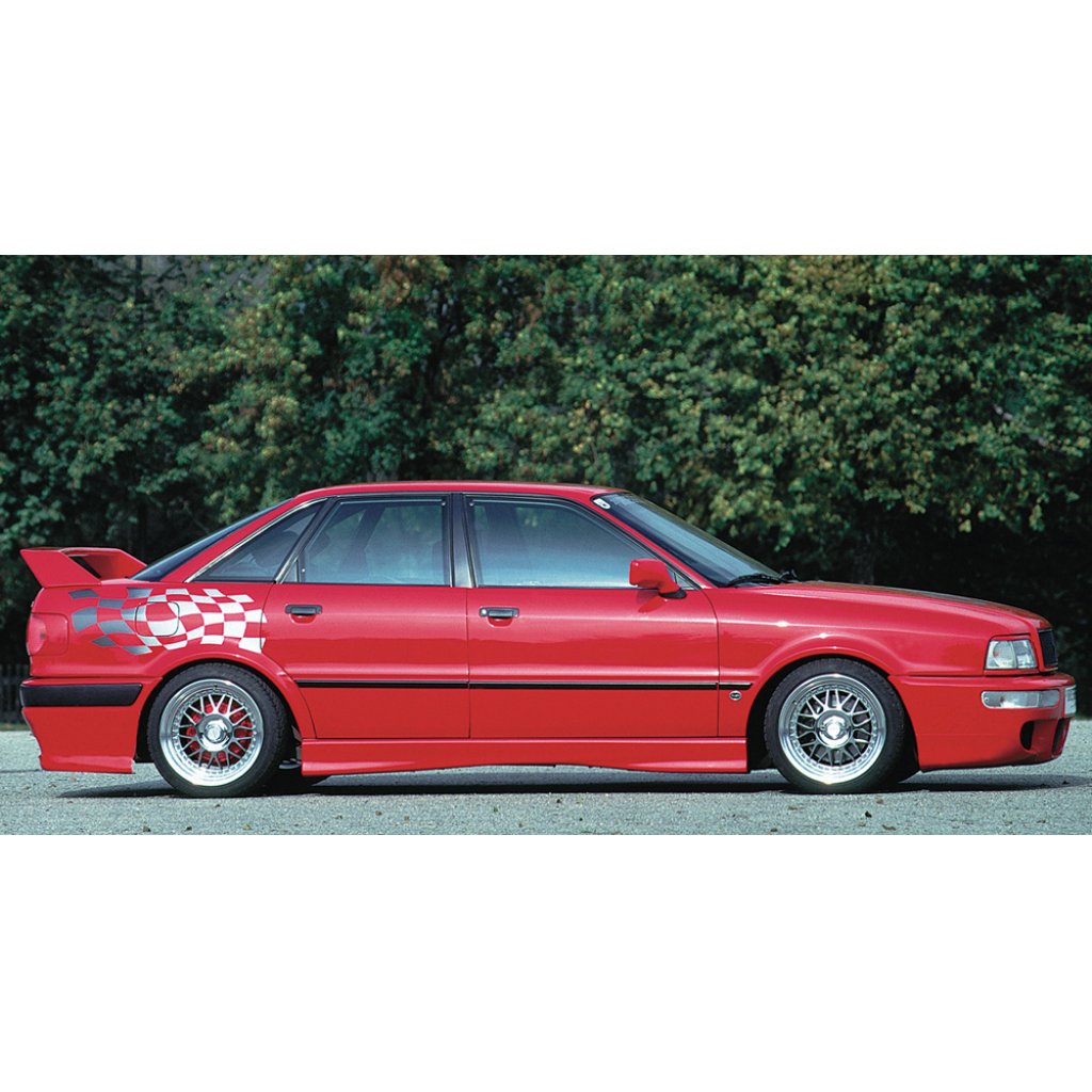 Rieger boční práh mont. strana levá pro Audi 80 B4 avant, sedan, plast ABS bez povrchové úpravy