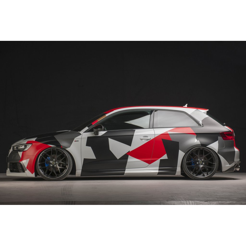 Rieger boční práh mont. strana levá pro Audi A3 8V 5-dvéř. (sedan 8VS), 5-dvéř. (sportback 8VA) vč. faceliftu, r.v. 07/12-08/16, 09/16-, plast ABS bez povrchové úpravy