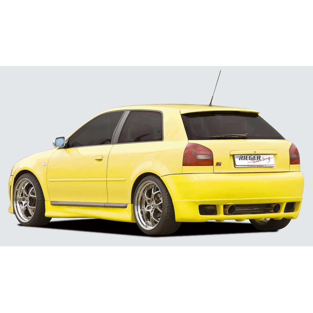 Rieger boční práh mont. strana levá pro Audi A3 S3 8L 3-dvéř., r.v. 1999-, plast ABS bez povrchové úpravy