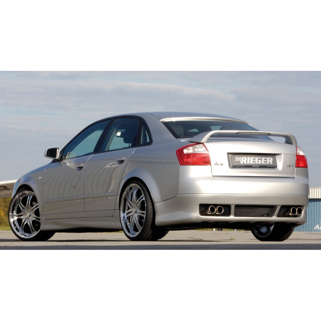 Rieger boční práh mont. strana levá pro Audi A4 8E avant, sedan po faceliftu, r.v. 11/00-10/04, 11/04-, plast ABS bez povrchové úpravy