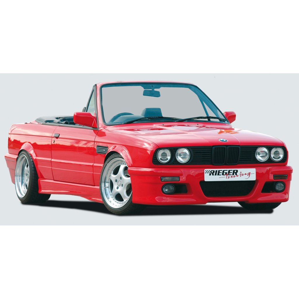 Rieger boční práh mont. strana levá pro BMW řada 3 E30 2-dvéř., kabriolet, kupé, plast ABS bez povrchové úpravy