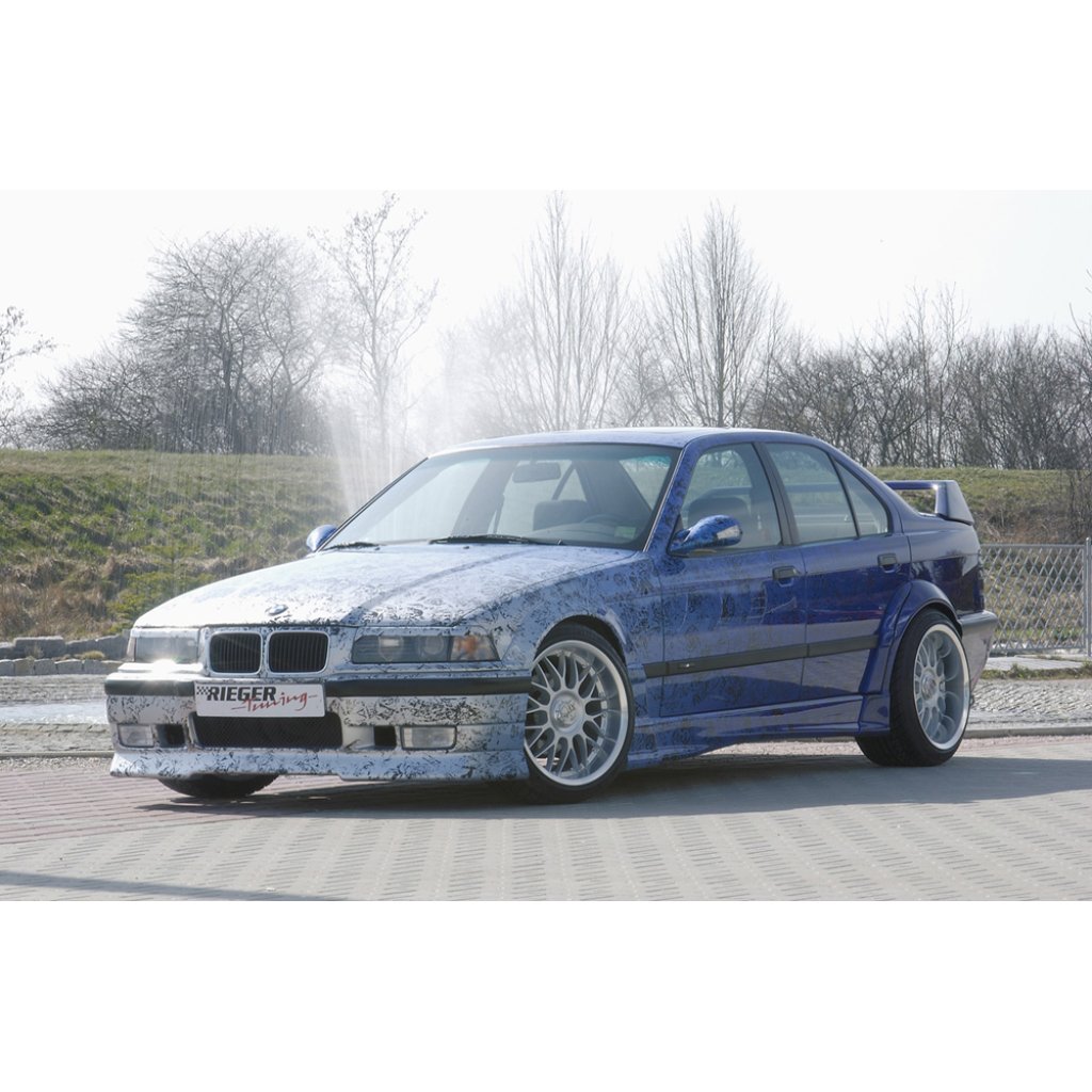 Rieger boční práh mont. strana levá pro BMW řada 3 E36 sedan, touring, plast ABS bez povrchové úpravy