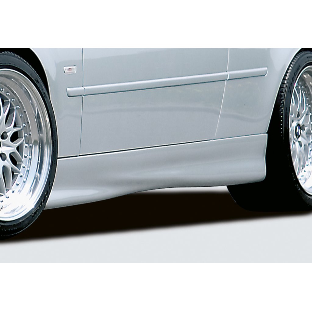 Rieger boční práh mont. strana levá pro BMW řada 3 E46 compact, sedan, touring vč. faceliftu, r.v. 02/02-, 02/98-12/01, plast ABS bez povrchové úpravy