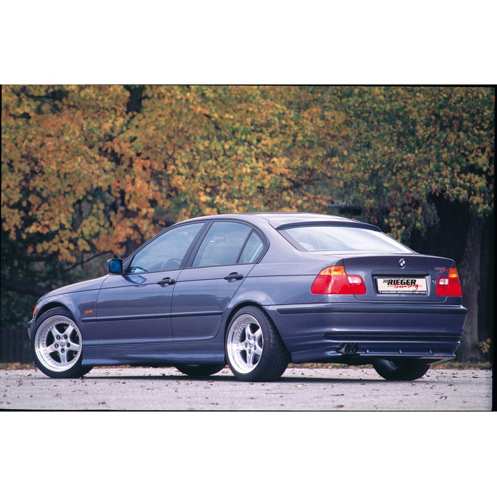 Rieger boční práh mont. strana levá pro BMW řada 3 E46 compact, sedan, touring vč. faceliftu, r.v. 02/02-, 02/98-12/01, plast ABS bez povrchové úpravy