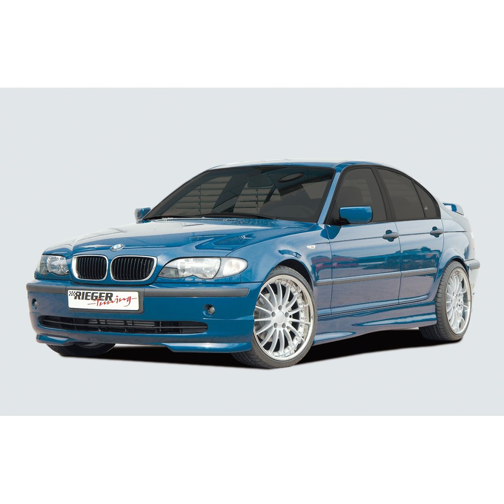 Rieger boční práh mont. strana levá pro BMW řada 3 E46 compact, sedan, touring vč. faceliftu, r.v. 02/02-, 02/98-12/01, plast ABS bez povrchové úpravy