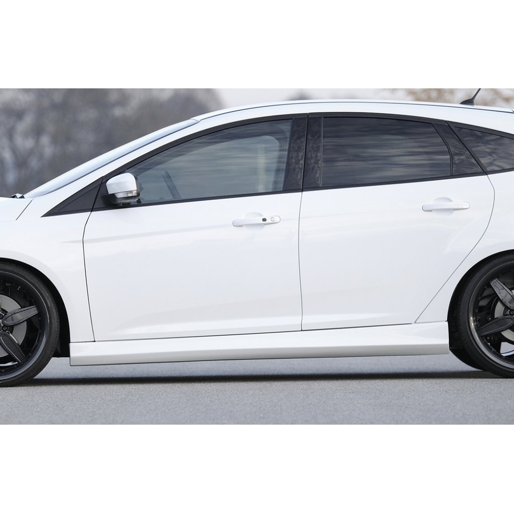 Rieger boční práh mont. strana levá pro Ford Focus 3 vč. RS, ST 5-dvéř. (combi), 5-dvéř. (sedan) vč. faceliftu, r.v. 01/16-, 02/11-11/14, 08/12-11/14, 12/14-, plast ABS bez povrchové úpravy