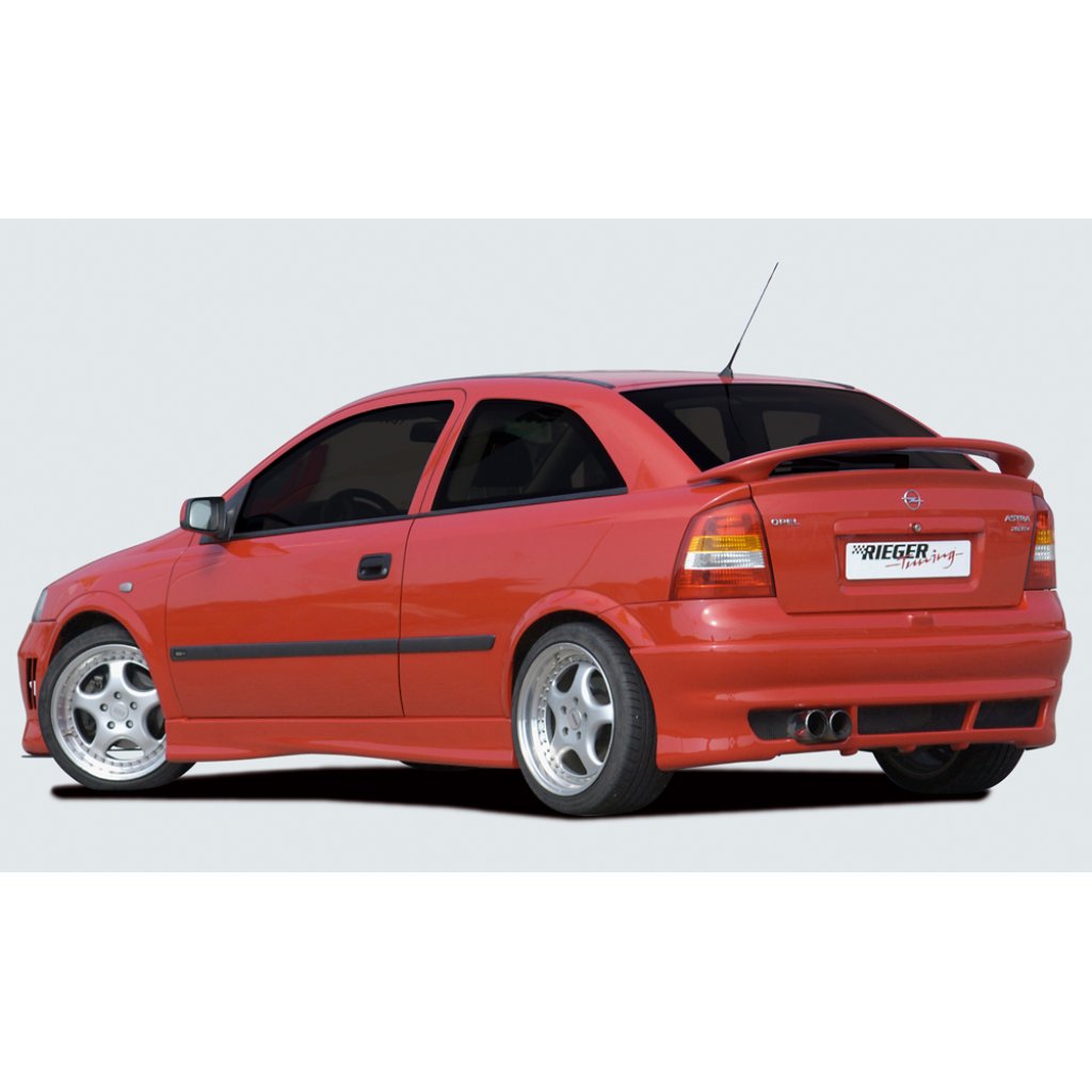 Rieger boční práh mont. strana levá pro Opel Astra G 3-dvéř., hatchback, notchback, plast ABS bez povrchové úpravy