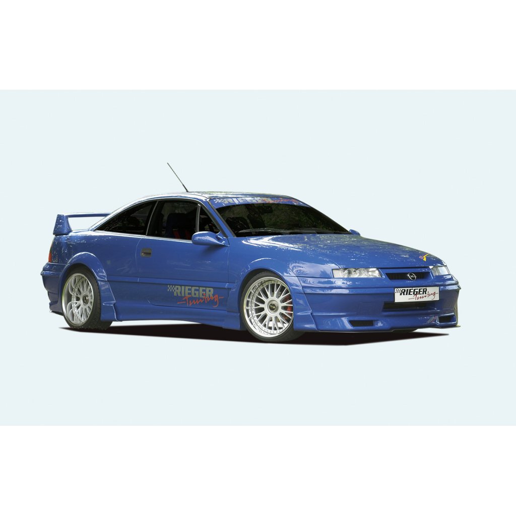Rieger boční práh mont. strana levá pro Opel Calibra A 3-dvéř., r.v. 03/90-, plast ABS bez povrchové úpravy, "deep version" (185 mm)
