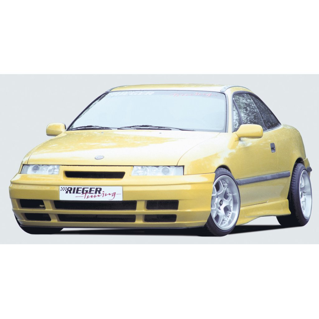 Rieger boční práh mont. strana levá pro Opel Calibra A 3-dvéř., r.v. 03/90-, plast ABS bez povrchové úpravy, "flat version" (155 mm, 15/16 palců)