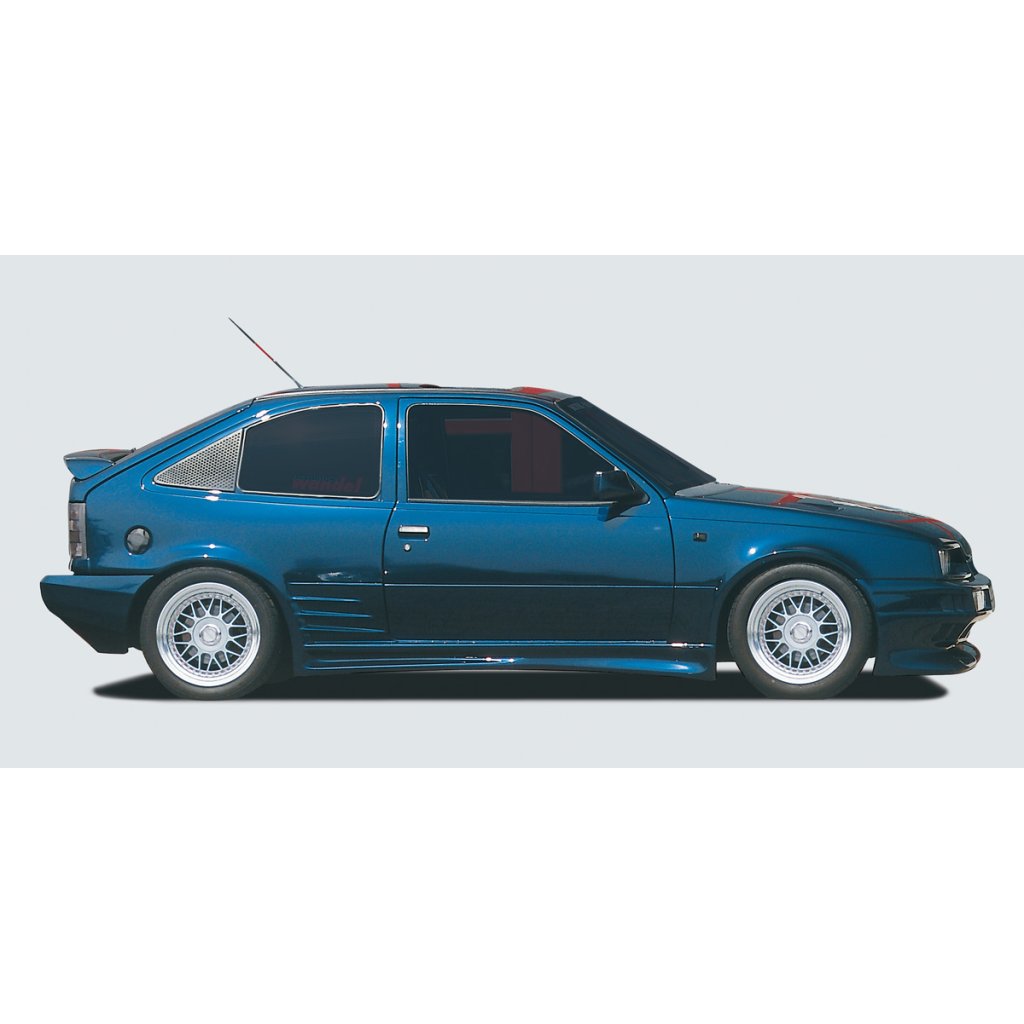 Rieger boční práh mont. strana levá pro Opel Kadett E 3-dvéř., r.v. 09/88-09/95, GFK (laminát)