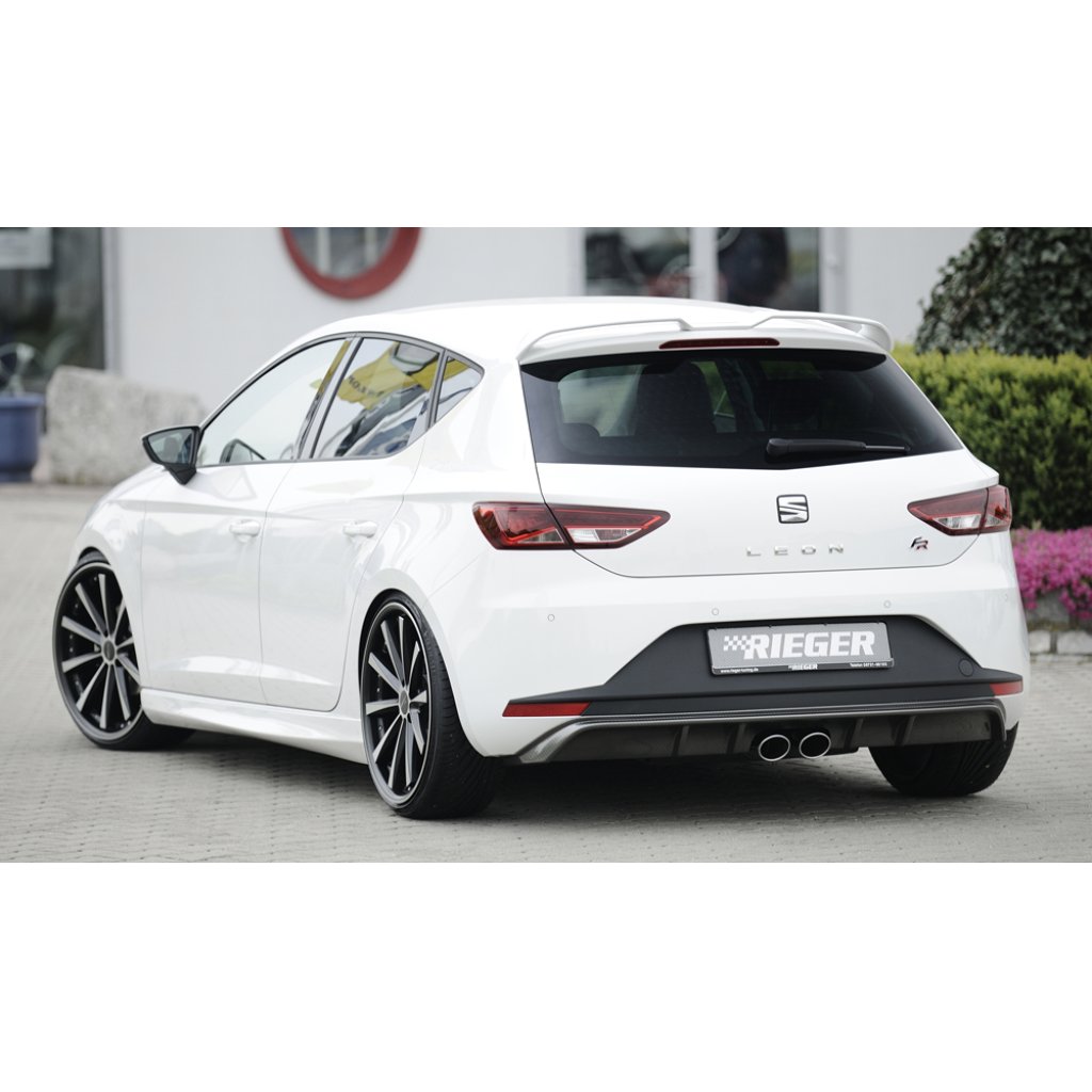 Rieger boční práh mont. strana levá pro Seat Leon 5F 5-dvéř., 5-dvéř. (ST/Combi), r.v. 10/12-, plast ABS bez povrchové úpravy