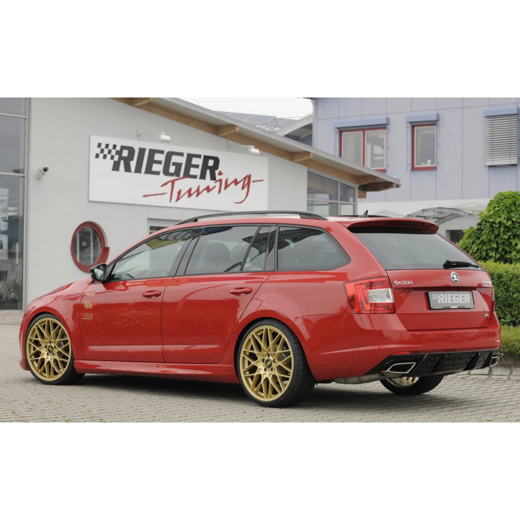 Rieger boční práh mont. strana levá pro Škoda Octavia RS 5E combi, sedan vč. faceliftu, r.v. 02/17-, 06/13-01/17, plast ABS bez povrchové úpravy