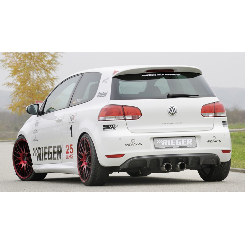 Rieger boční práh mont. strana levá pro Volkswagen Golf 6 vč. GTD, GTI 3-dvéř., 5-dvéř., kabriolet, variant, plast ABS bez povrchové úpravy