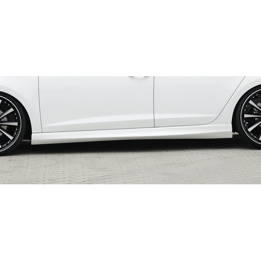 Rieger boční práh mont. strana levá pro Volkswagen Golf 7 vč. GTD, GTI, R 3-dvéř., 5-dvéř., r.v. 04/13-, 06/13-, 10/12-, 12/13-, plast ABS bez povrchové úpravy