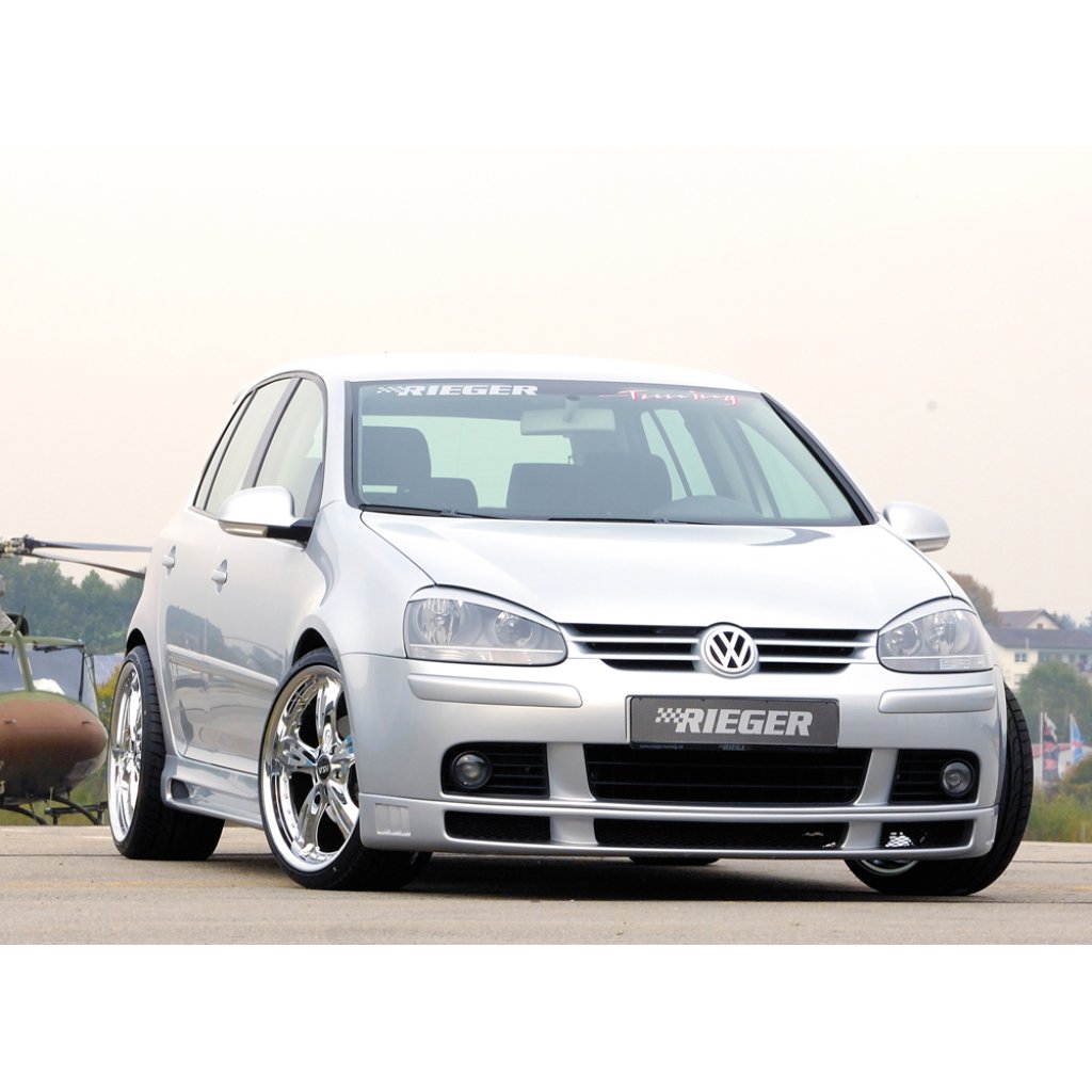 Rieger boční práh mont. strana levá pro Volkswagen Jetta 3 1KM 5-dvéř., r.v. 08/05-, plast ABS bez povrchové úpravy, s prolisem a výřezem