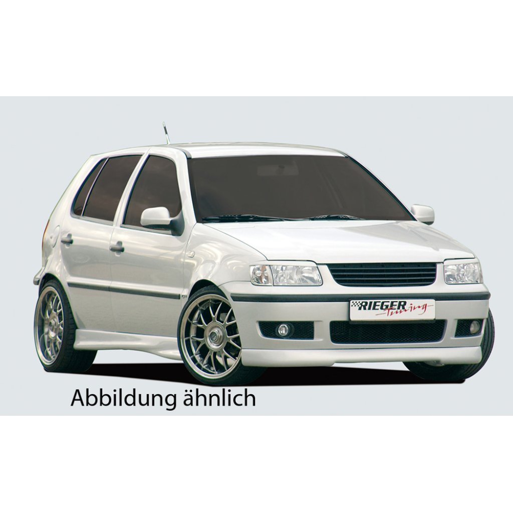 Rieger boční práh mont. strana levá pro Volkswagen Polo 4 6N 5-dvéř., r.v. 10/94-01, plast ABS bez povrchové úpravy