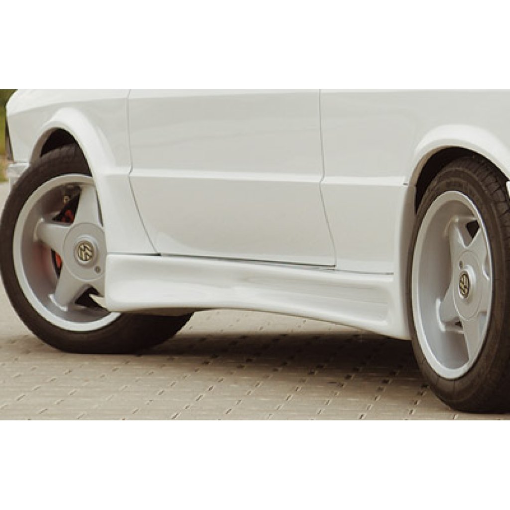 Rieger boční práh mont. strana levá pro Volkswagen Scirocco 1 kupé, r.v. 09/78-88, GFK (laminát)