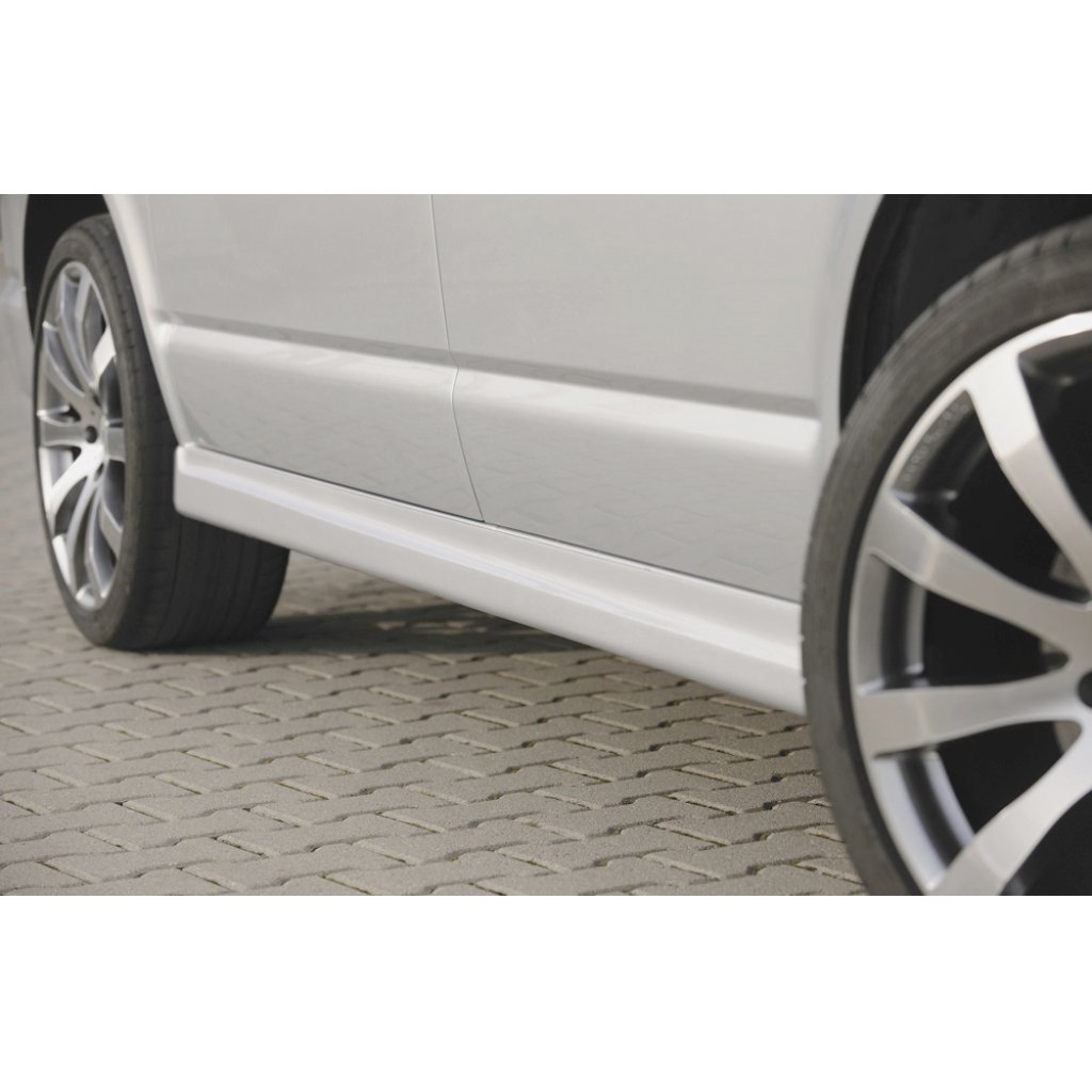 Rieger boční práh mont. strana levá pro Volkswagen T5 bus vč. faceliftu, r.v. 04/03-08/09, 09/09-, plast ABS bez povrchové úpravy