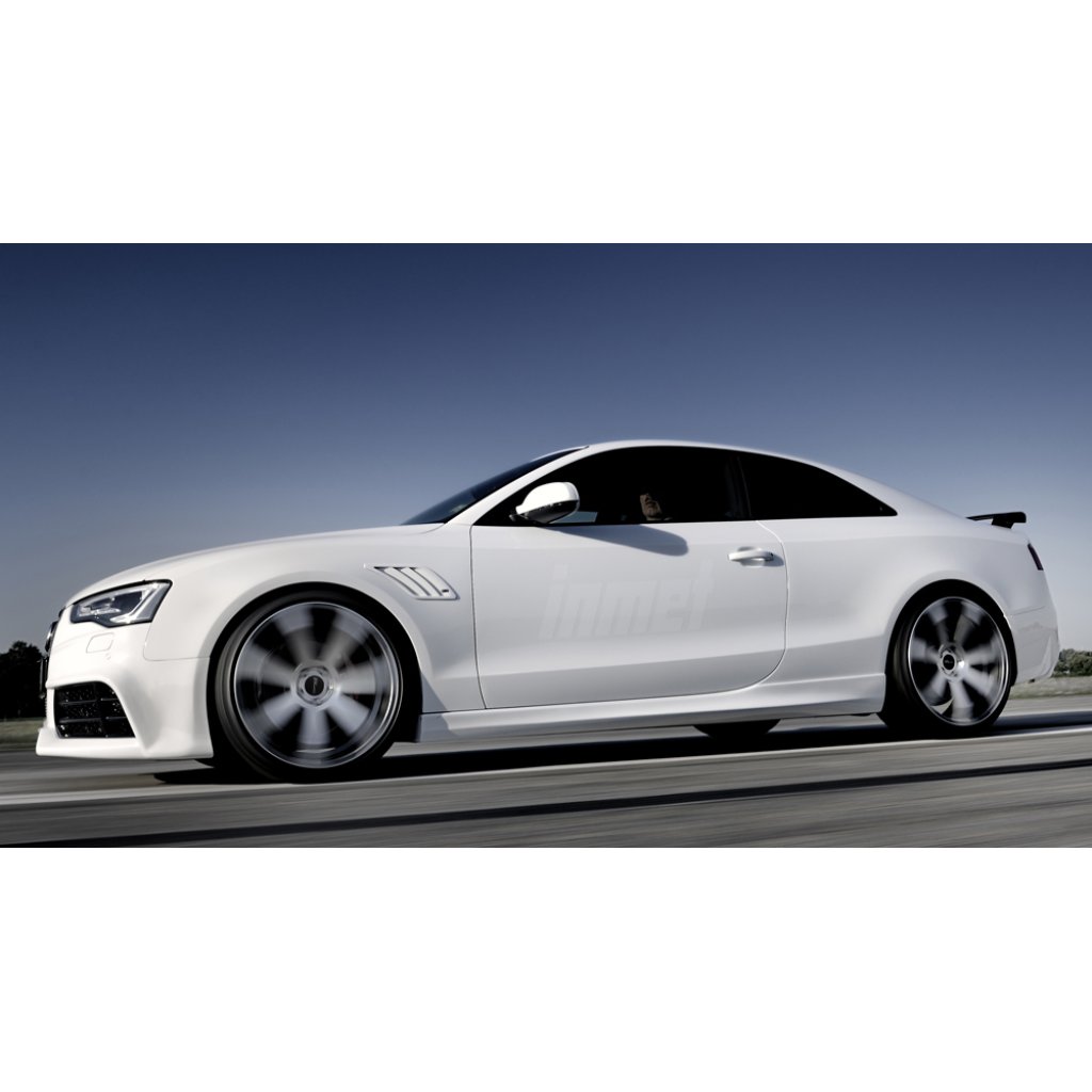 Rieger boční práh mont. strana pravá pro Audi A5 S5 B8, B81 kabriolet, kupé vč. faceliftu, r.v. 06/07-07/11, 10/11-06/16, plast ABS bez povrchové úpravy