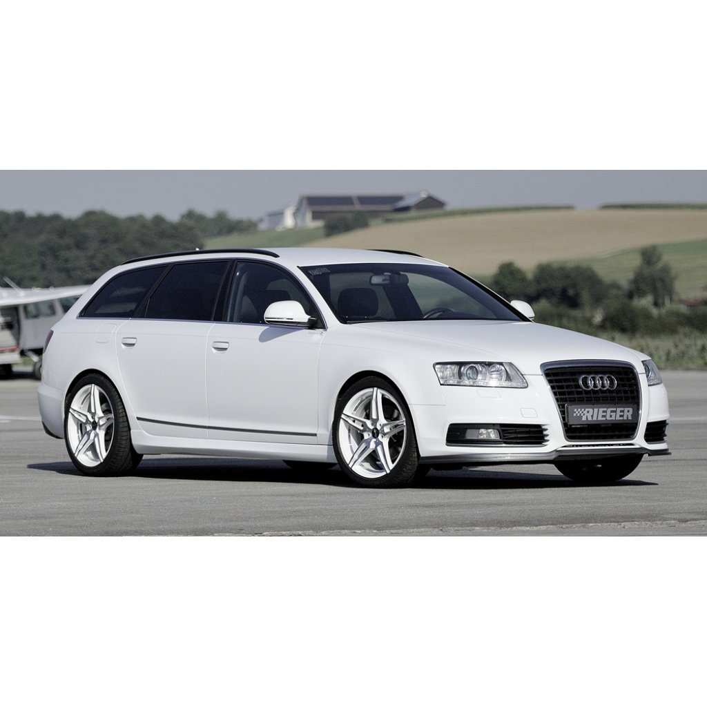 Rieger boční práh mont. strana pravá pro Audi A6 S6 4F avant, sedan, r.v. 04/04-, plast ABS bez povrchové úpravy