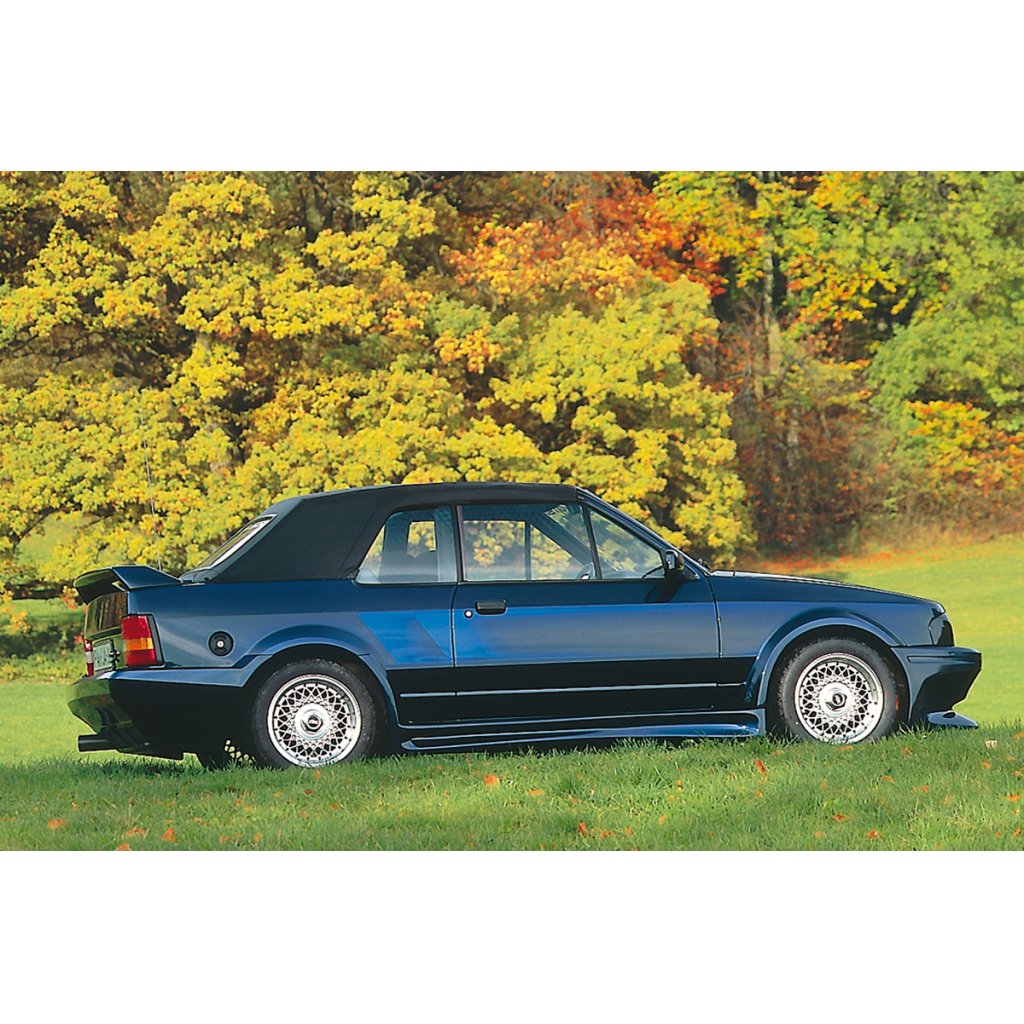 Rieger boční práh mont. strana pravá pro Ford Escort 4 3-dvéř., kabriolet, r.v. 07/88-10/90, GFK (laminát)