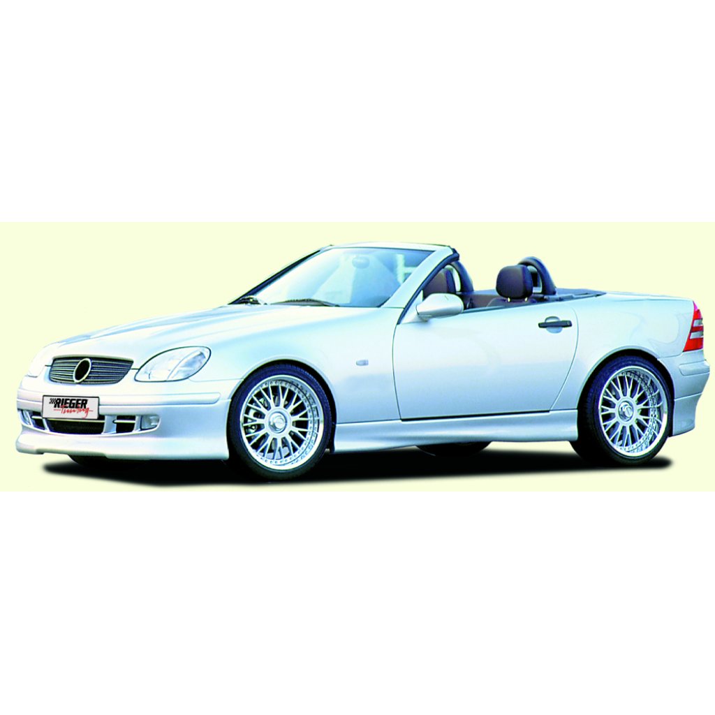 Rieger boční práh mont. strana pravá pro Mercedes SLK R170 roadster, r.v. 01/01-, 09/96-12/00, plast ABS bez povrchové úpravy